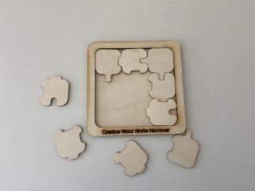 puzzle, wood puzzle, NUBSI Puzzle - overview